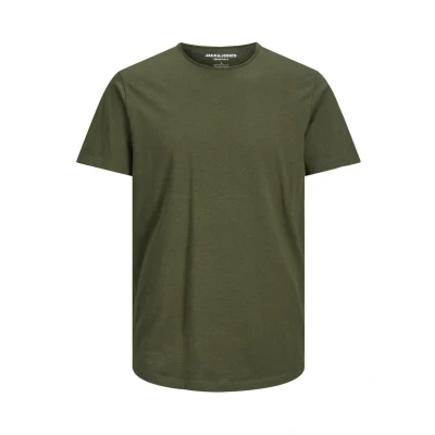 Abbildung von Jack &amp; Jones Jjebasher Oneck Tshirt basic, Herren, Größe: XS, Forest night