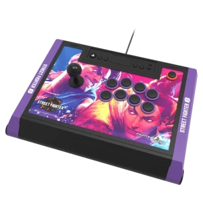 Abbildung von HORI PlayStation 5 Fighting Stick Alpha (Street Fighter 6 Edition) Tournament Grade Fightstick for PS5, PS4, PC Officially Licensed by Sony