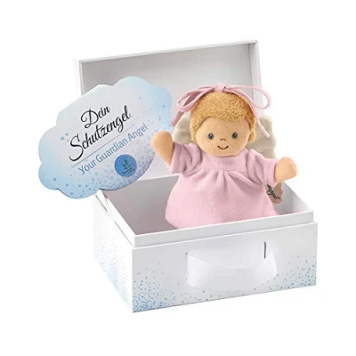 Abbildung von Sterntaler Mini Spieluhr Schutzengel, Integriertes Spielwerk, Größe: 17 cm, Rosa