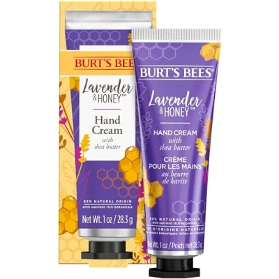 Abbildung von Burt&#039;s Bees Handcream Lavender &amp; Honey Handcreme für trockene Hände Handpflege mit Shea Butter Lavendel 500432