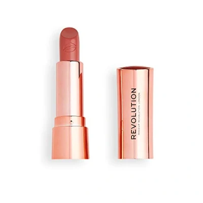 Abbildung von Makeup Revolution Satin KISS Lipstick Lippenstift, Damen, Größe: 3.5 g, Icon