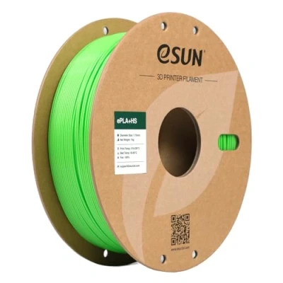 Abbildung von eSUN PLA+ Filament 1.75mm, PLA+HS Hochgeschwindigkeitsdruck 3D Drucker Maßgenauigkeit +/ 0.03mm, 1KG Spule (2.2 LBS) Speedy PLA Plus für High Speed Drucker,Tannengrün