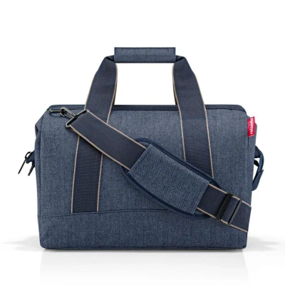 Abbildung von Reisenthel Allrounder L herringbone dark blue Umhängetasche