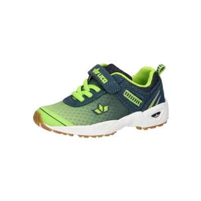 Abbildung von Lico Unisex Kinder Barney Vs Hallenturnschuhe, Lemon Petrol, 31 EU