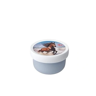 Abbildung von Mepal Obstbox Campus Snackbox für Kinder Spülmaschinen und mikrowellenfest BPA frei 300 ml Wild Horse