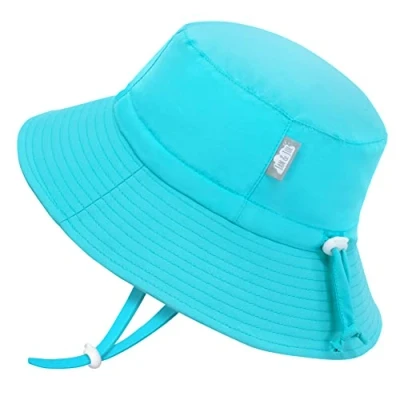 Abbildung von Jan &amp; Jul Kinder Sonnenhut mit UV Schutz, Schnell Trocknend (XL: 5 12 Jahre, Blaugrün)