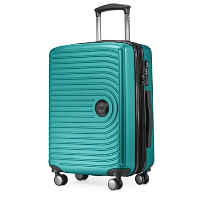 Abbildung von HAUPTSTADTKOFFER Mitte Handgepäck 55x40x23, TSA, 4 Rollen, Reisekoffer, Hartschalenkoffer, Rollkoffer, Handgepäckkoffer, Bordgepäck Koffer, Türkis