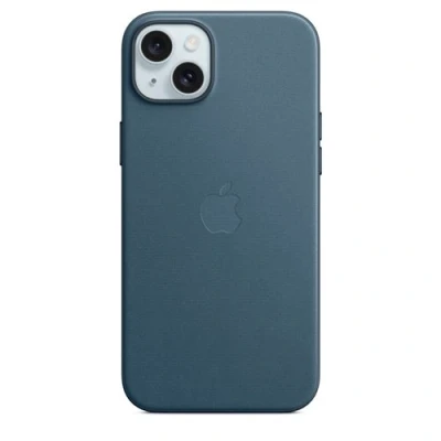 Abbildung von Apple MagSafe Textiel Back Cover Blau iPhone 15 Plus