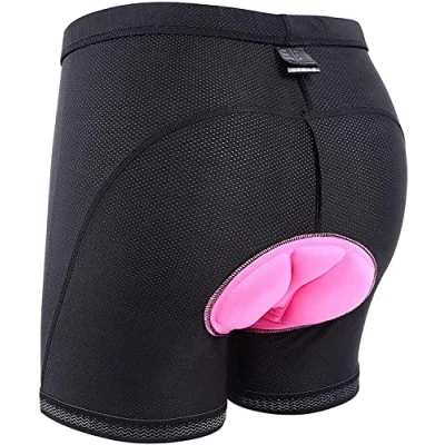 Abbildung von Sportneer Fahrradunterhose Damen Fahrrad Unterwäsche 4D Gepolstert Elastische &amp; Atmungsaktive Radunterhose Radlerunterhose Radlerhose
