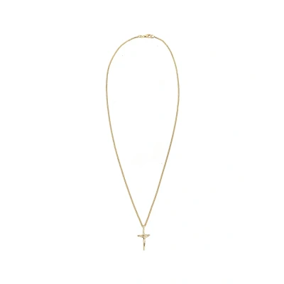 Abbildung von Elli Cross Halskette goldcoloured, Damen, Größe: 45, Gold coloured