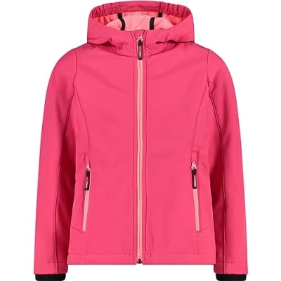 Abbildung von CMP Kid G Jacke mit fester Kapuze, Fuchsie, 104
