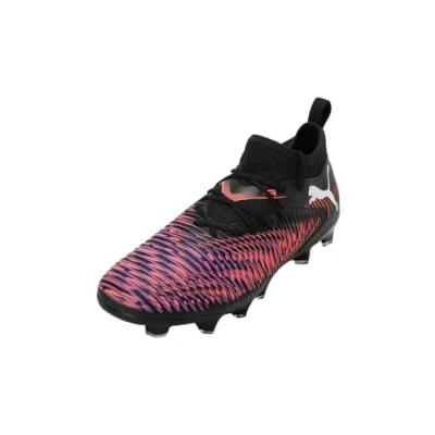 Abbildung von Puma Future 8 Match JR Fußballschuhe Naturrasen, Größe: 33, Black/white/glowing red Schuhe