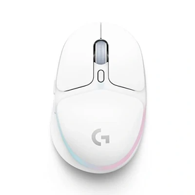 Abbildung von Logitech G705 Kabellose Gaming Mouse, Anpassbare LIGHTSYNC RGB Beleuchtung, Verbindung via LIGHTSPEED und Bluetooth, Leicht, PC/Mac/Laptop Weiß