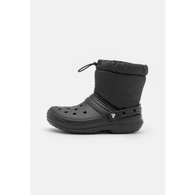 Abbildung von Crocs Classic Lined NEO PUFF Unisex Gummistiefel, Größe: 39 40, Black Schuhe