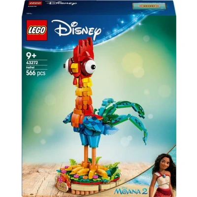 Abbildung von LEGO ǀ Disney Vaiana 2 Heihei Spielset mit baubarer Tierfigur Bauspielzeug für Filmfans Fantasy Bauset Huhn Geschenk Mädchen und Jungen ab 9 Jahren 43272