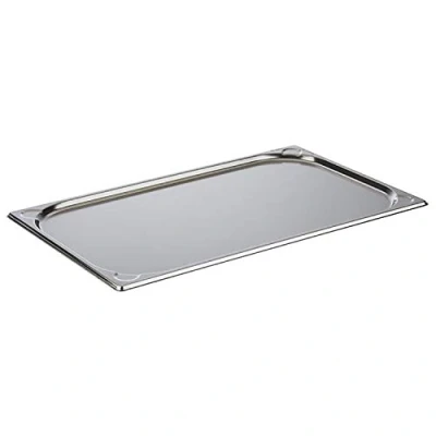 Abbildung von APS 81095 GN Behälter 1/1, Gastronormbehälter Edelstahl rostfrei/Abmessungen 32,5 x 53 cm/Tiefe 15 mm/Volumen 1,25 Liter