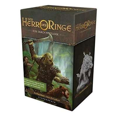 Abbildung von Fantasy Flight Games, der Herr Ringe: Reise durch Mittelerde Schurken von Eriador, Erweiterung, Expertenspiel, Dungeon Crawler, 1 5 Spieler, Ab 14+ Jahren, 60 Minuten, Deutsch