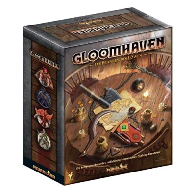 Abbildung von Feuerland Spiele 63577 Gloomhaven Die Pranken des Löwen, Ab 14 Jahren