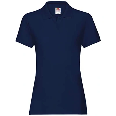 Abbildung von Fruit of the Loom: Lady Fit Premium Polo 63 030 0, Größe:M (12);Farbe:Navy