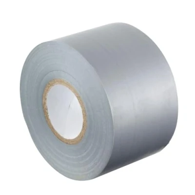 Abbildung von GOCABLETIES Isolierband Grau 50 mm x 33 m strapazierfähiges, selbstklebendes zum Schutz, Bündeln und Reparieren von Kabeln 1 Rolle
