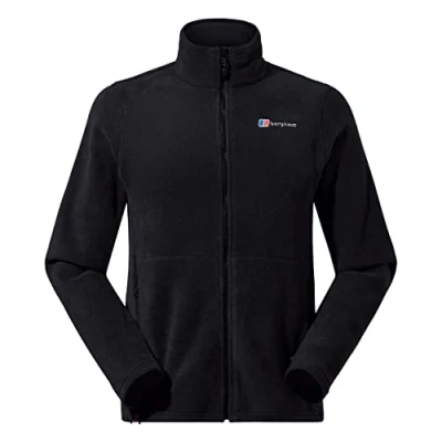 Abbildung von Berghaus Prism Fleece Jacket Fleecejacke, Herren, Größe: Large, Black