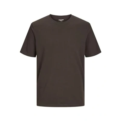 Abbildung von JACK &amp; JONES Male T Shirt Einfarbig Rundhals