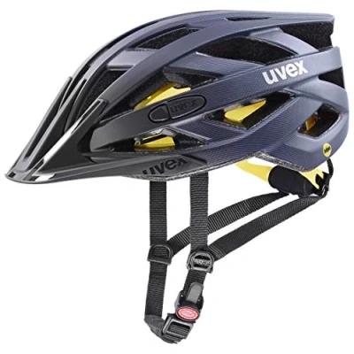 Abbildung von uvex i vo cc MIPS leichter Allround Helm für Damen und Herren Sysytem erweiterbar mit LED Licht midnight silver matt 52 57 cm