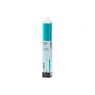 Abbildung von Cricut 2008620 Smart Vinyl Permanent 1 sheet 33cm x Aqua, 0.9m (3ft)
