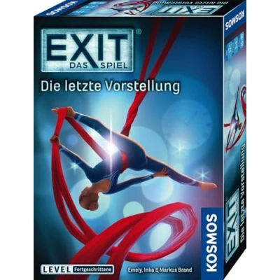 Abbildung von KOSMOS 685065 EXIT® Das Spiel Die letzte Vorstellung, Level: Fortgeschrittene, Escape Room Spiel, EXIT Game für 1 4 Spieler ab 12 Jahre, EIN einmaliges Gesellschaftsspiel