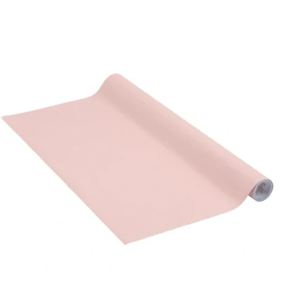 Abbildung von Venilia Klebefolie Hellrosa Uni Matt Rosa Puderrosa Hellrosa, 45cm x 2m selbstklebende Möbel Folie, Dekofolie, Tapete, Küchenfolie PVC ohne Phthalate Made in EU