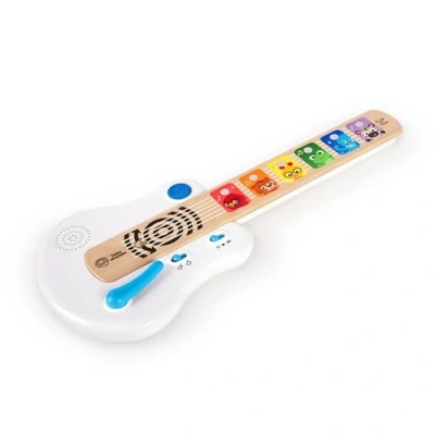 Abbildung von Baby Einstein, Hape, Strum Along Songs Magic Touch Holzspielzeug, Musikspielzeug Gitarre aus Holz, Elektronische Musikinstrumente, Aktivität und Sensorisches Spielzeug für Kinder, ab 6 Monaten