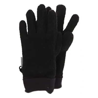 Abbildung von Sterntaler Unisex Kinder Fingerhandschuhe aus Microfleece, mit Elastischem Bündchen Handschuhe, Anthrazit Melange, 4