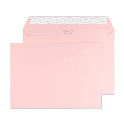 Abbildung von Blake Creative Colour 45301 Farbige Briefumschläge Haftklebung Baby Rosa C5 162 x 229 mm 120 g/m² 25 Stück