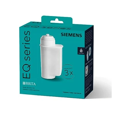 Abbildung von Siemens TZ70063A Brita Intenza Wasserfilter, reduziert Kalkgehalt im Wasser, für EQ.Serie und Einbauvollautomaten, 6 Stück, weiß