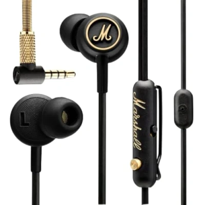 Abbildung von Marshall Mode EQ Headphones Black &amp; Brass