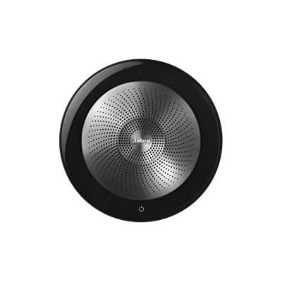 Abbildung von Jabra 7710 409 Speak 710 Konferenzlautsprecher Unified Communications zertifizierter tragbarer Lautsprecher mit Bluetooth Adapter und USB Anschluss Für Laptop, Smartphone Tablet