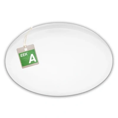 Abbildung von BRILONER LED Deckenleuchte Effizienzklasse A, neutralweiß Lichtfarbe, 12W, 2520lm, 50.000h Licht, Lampe, Deckenlampe, Wohnzimmerlampe, Küchenlampe, Deckenbeleuchtung, Flurlampe, 38 cm, Weiß