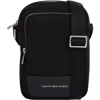 Abbildung von Tommy Hilfiger Business MINI Reporter Umhängetasche, Herren, Größe: One Size, Black