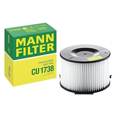 Abbildung von MANN FILTER CU 1738 Innenraumfilter Für PKW