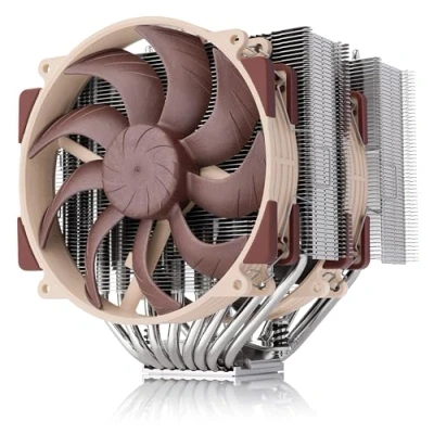 Abbildung von Noctua NH D15 G2 LBC Dual Tower CPU Kühler, Spezialversion Mit Niedriger Kontaktflächenkonvexität für AMD AM5/AM4 (Braun)