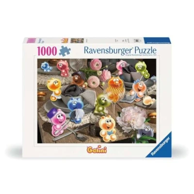 Abbildung von Ravensburger Puzzle 12000788 Gelini decken den Tisch 1000 Teile für Erwachsene und Kinder ab 14 Jahren,