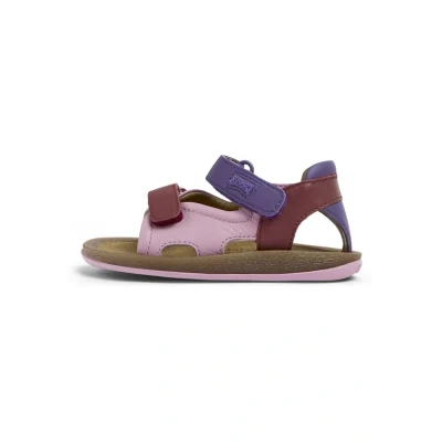 Abbildung von Camper Bicho Trekkingsandale für Kinder, Größe: 24, Rosa rot Schuhe