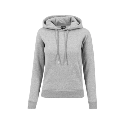 Abbildung von Urban Classics Ladies Hoody Kapuzenpullover, Damen, Größe: XS, Grey