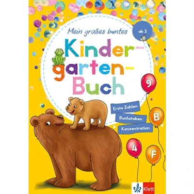 Abbildung von Klett Mein großes buntes Kindergarten Buch: Erste Zahlen, Buchstaben, Konzentration
