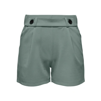 Abbildung von JDY Geggo Shorts, Damen, Größe: XL, Chinois green detail black button