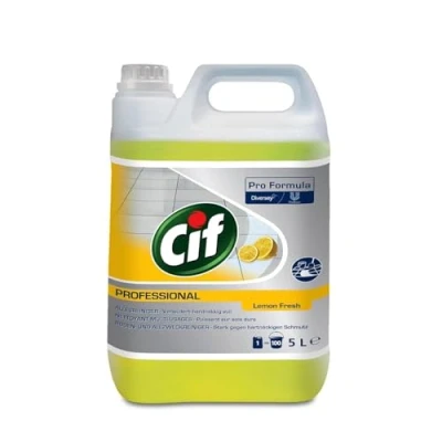 Abbildung von Cif Professional Allzweckreiniger Zitrus Zuverlässige Reinigung für gründliche Sauberkeit, professionelle Ergebnisse mit erfrischendem Zitrusduft, 5L Kanister