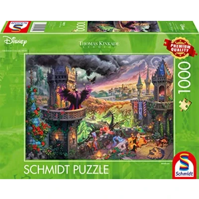Abbildung von Schmidt Spiele 58029 Thomas Kinkade, Disney, Maleficent, 1000 Teile Puzzle, Normal