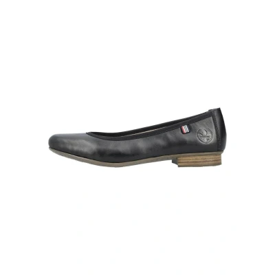 Abbildung von Rieker Klassischer Ballerina, Damen, Größe: 36, Schwarz Schuhe