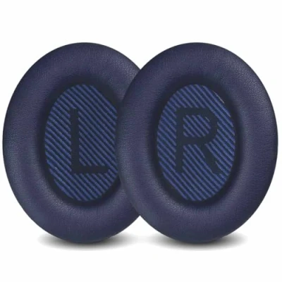 Abbildung von Ohrpolster für Bose QuietComfort 35 ii, Premium Ersatzpolster QC35 Kopfhörer, Ersatz Ohrkissen Kompatibel mit II Headphones (Midnight Blau)