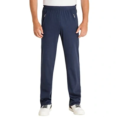 Abbildung von hajo Herren Freizeithose Kurhose mit abgesteppter Bügelfalte, Marine, Gr. 52/L
